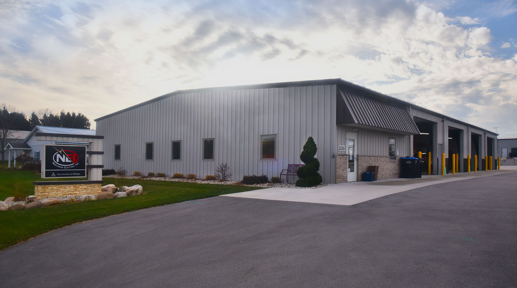 NEI building at 231 Keel Court Sturgeon Bay, WI