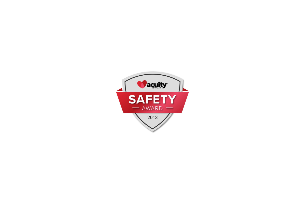 Acuity Safety Award 2013