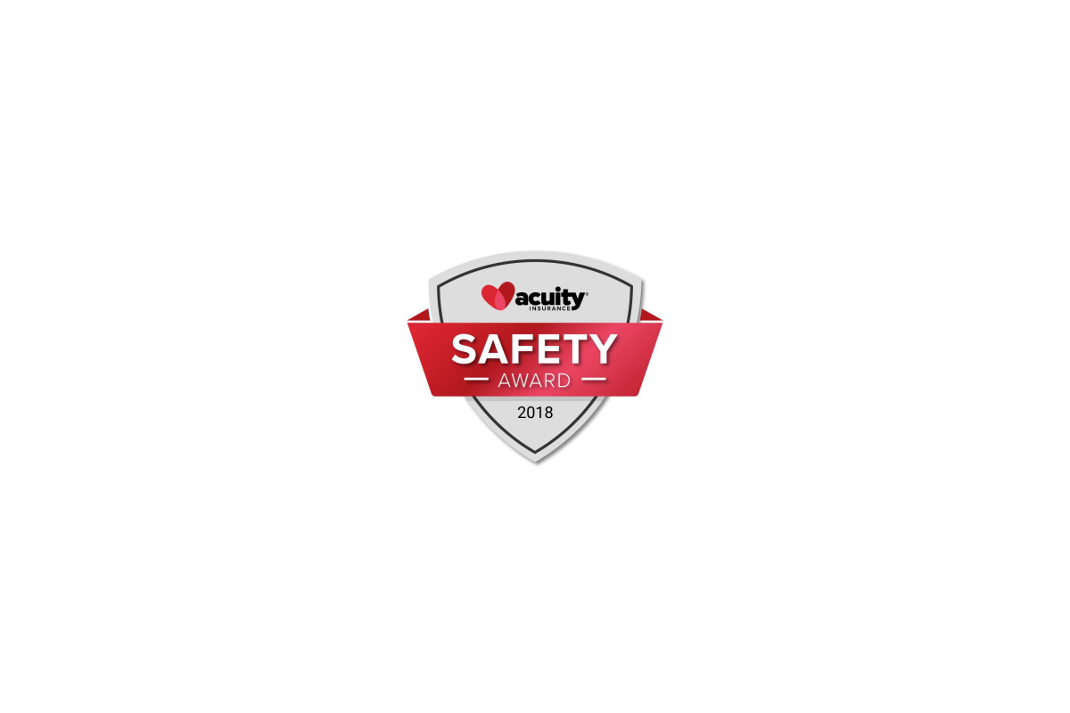 Acuity Safety Award 2018