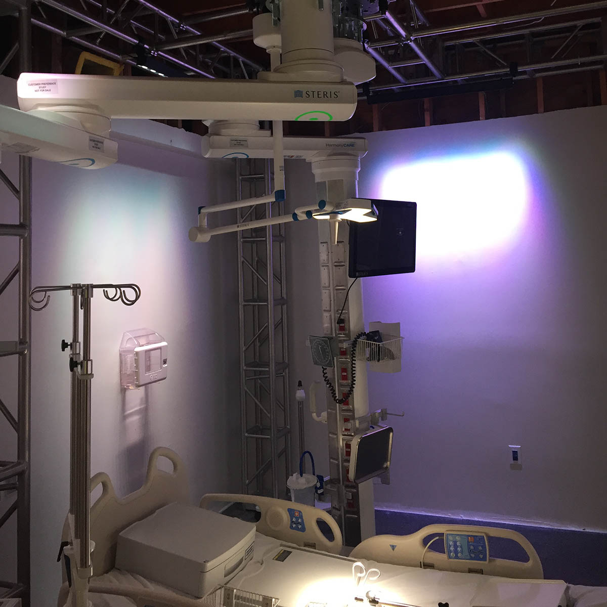 STERIS healthcare equipment installed by NEI
